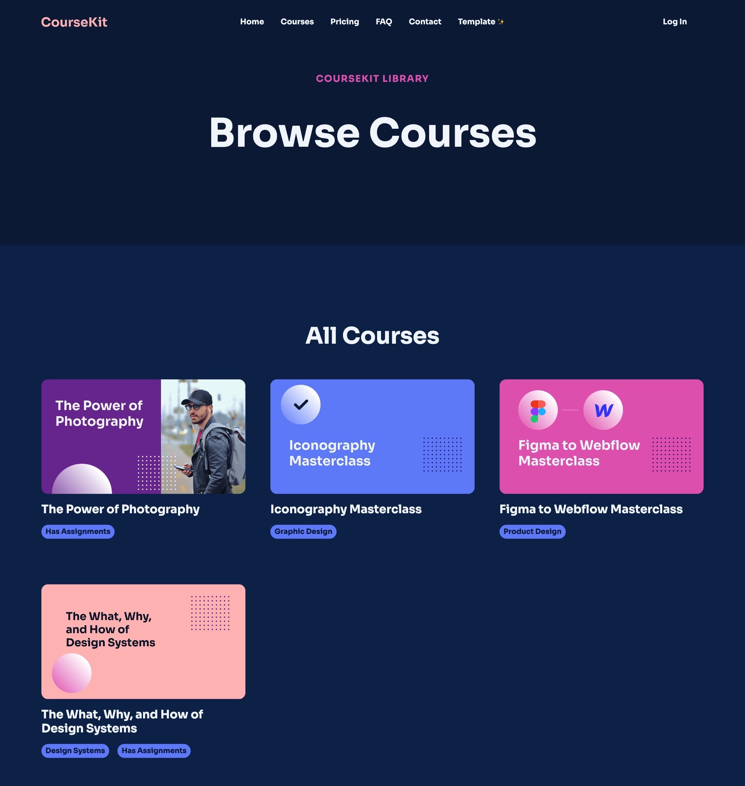 CourseKit Screenshot