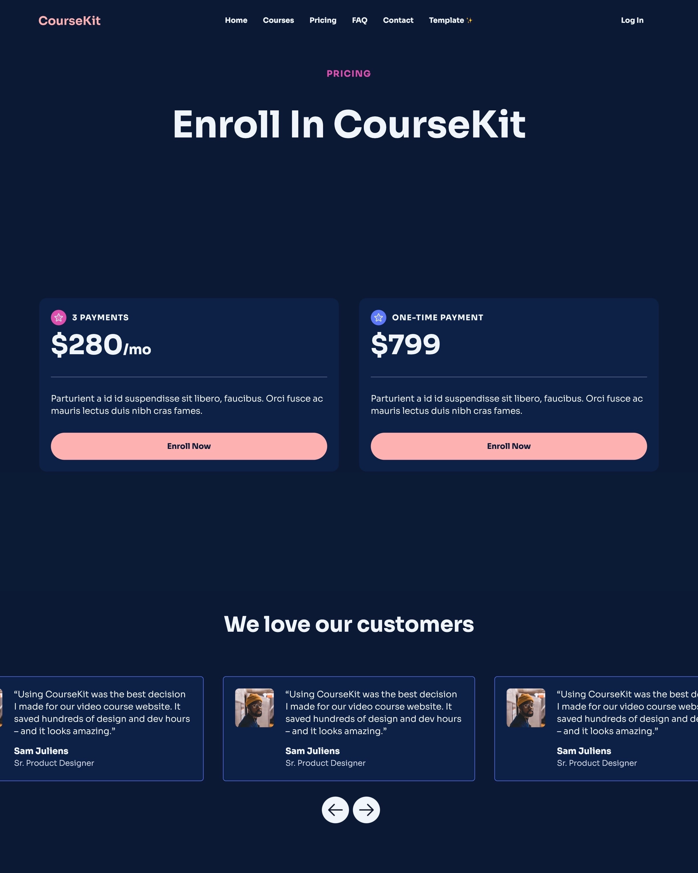 CourseKit Screenshot