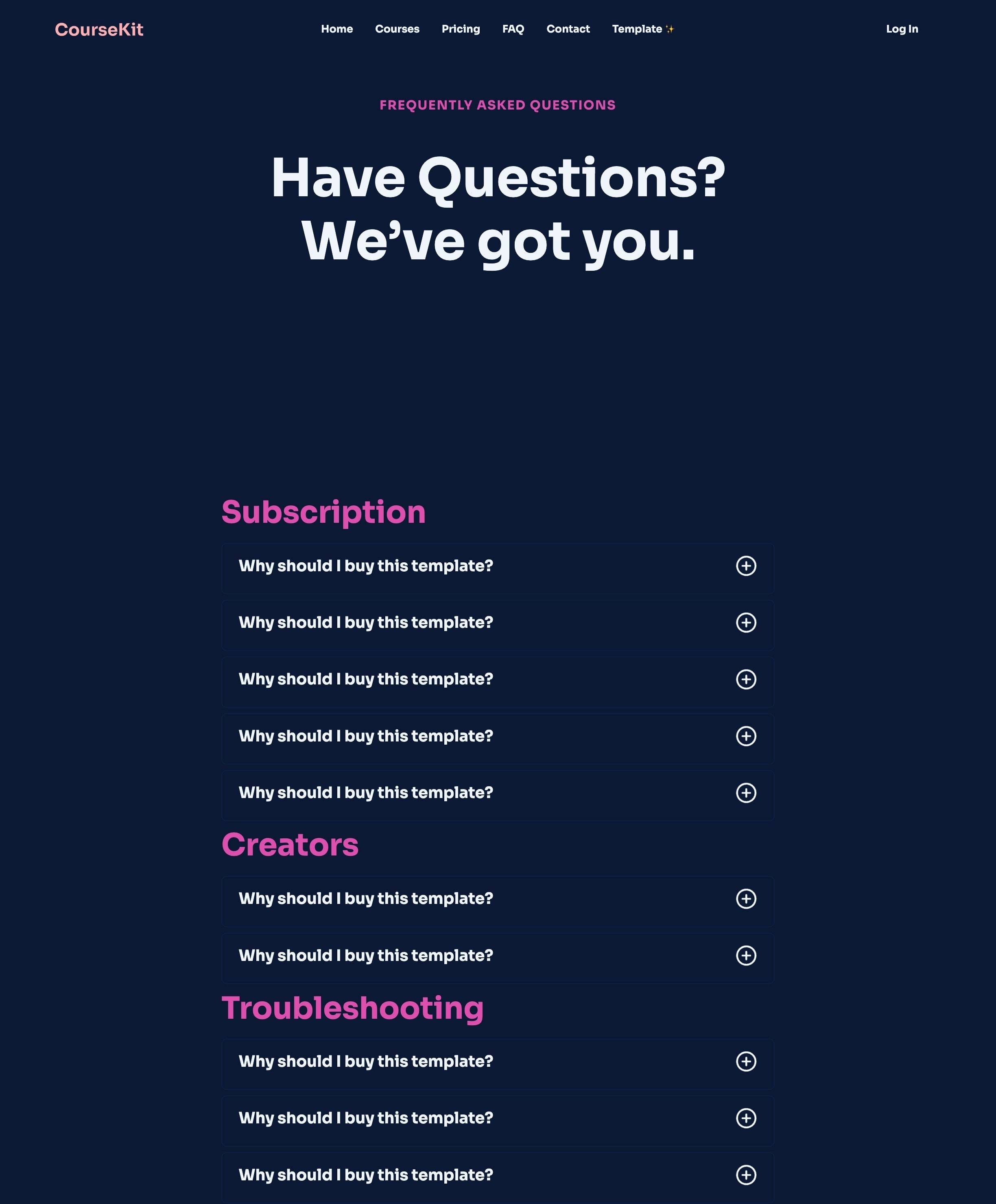 CourseKit Screenshot