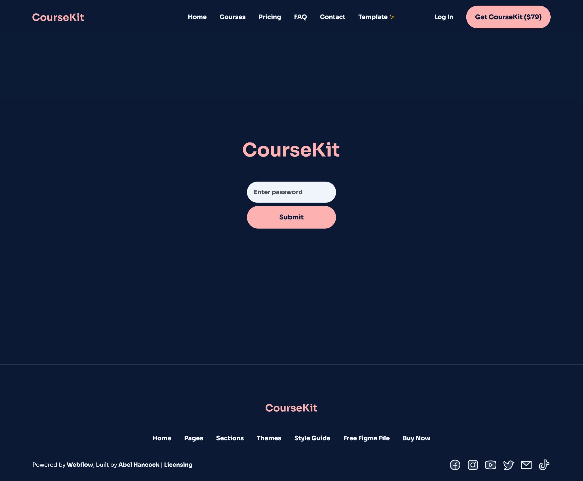 CourseKit Screenshot
