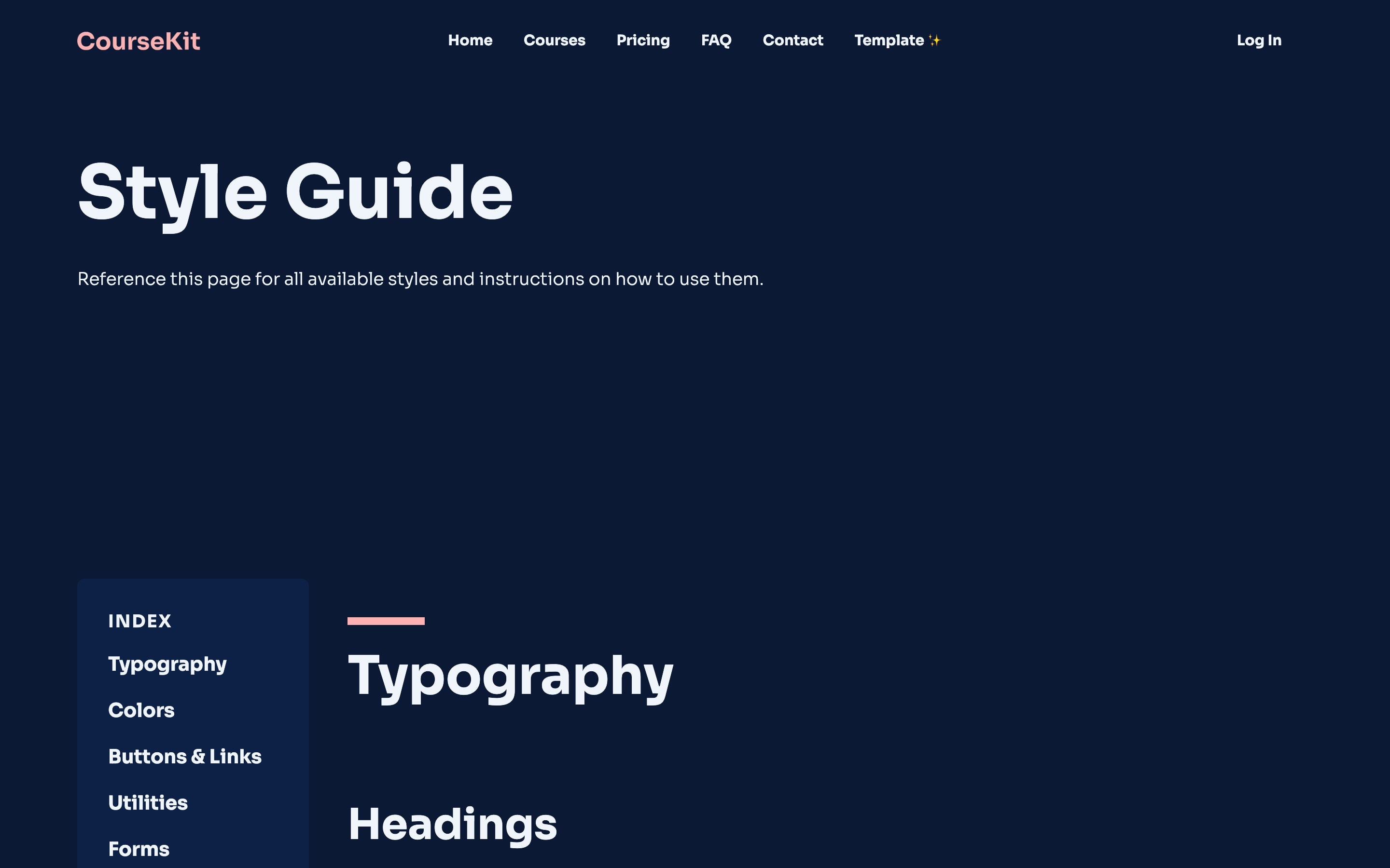 CourseKit Screenshot